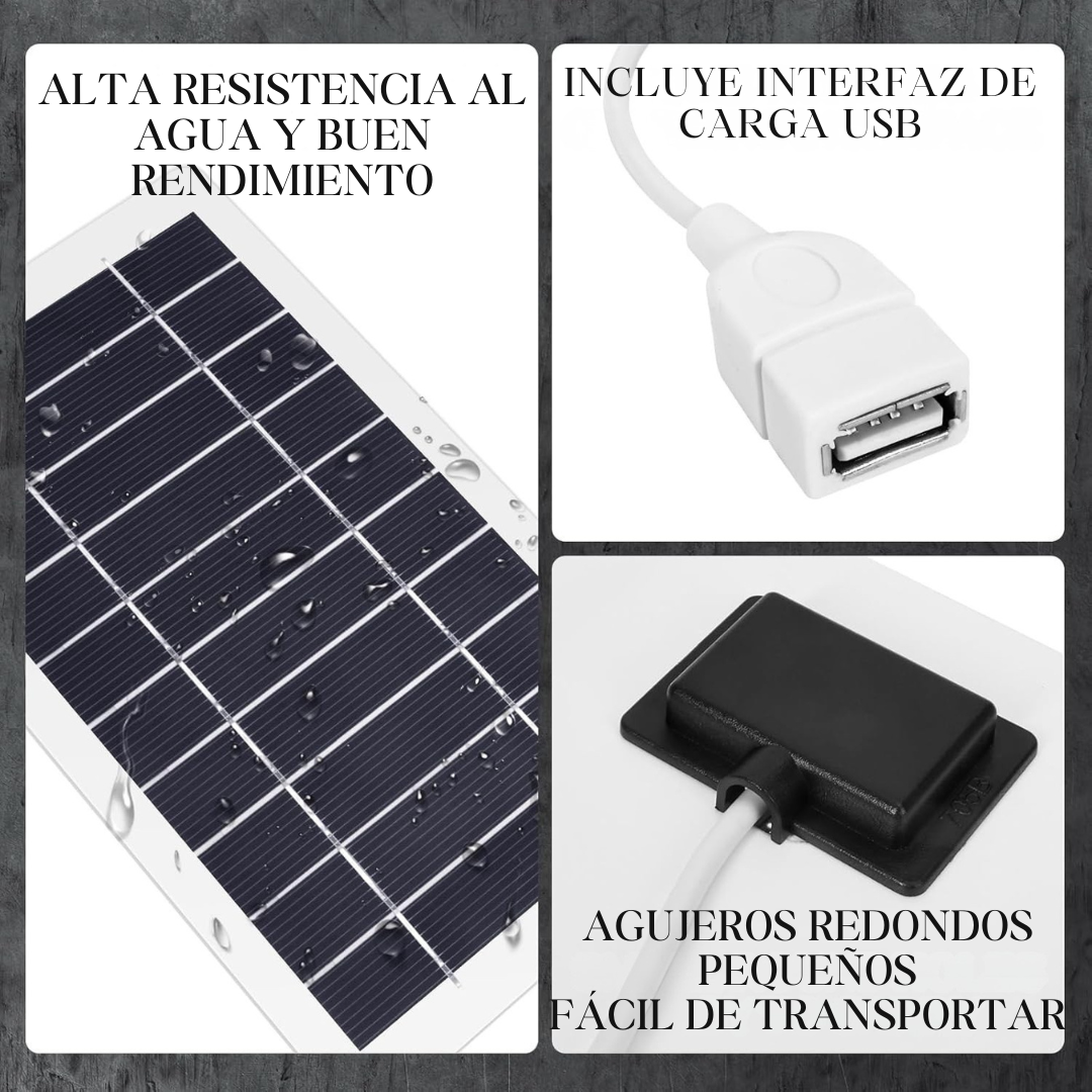Cargador Solar Portátil