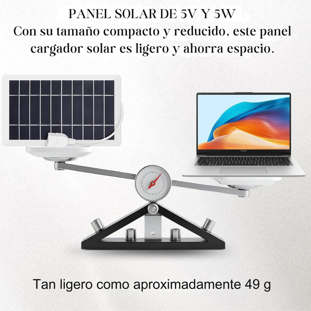 Cargador Solar Portátil